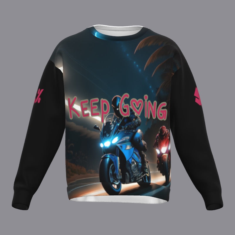 STILL CLEAN X KEEP GOING Big Heartless Sweater